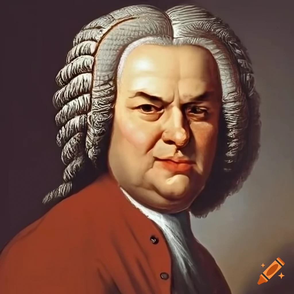 portrait of Johann Sebastian Bach