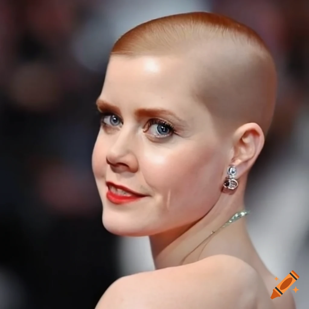 Photo of amy adams with short pixie haircut on Craiyon