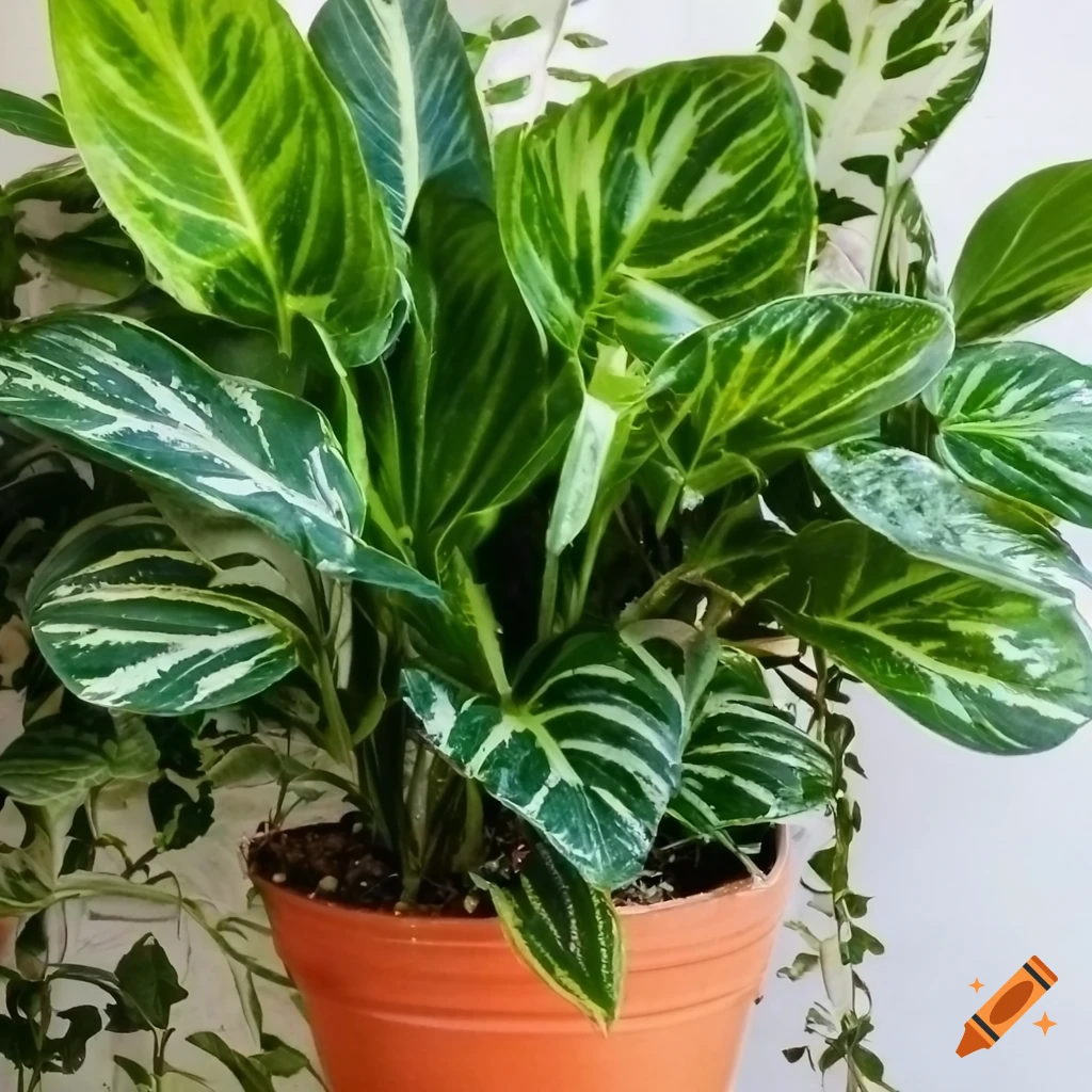 jungle plant in a pot