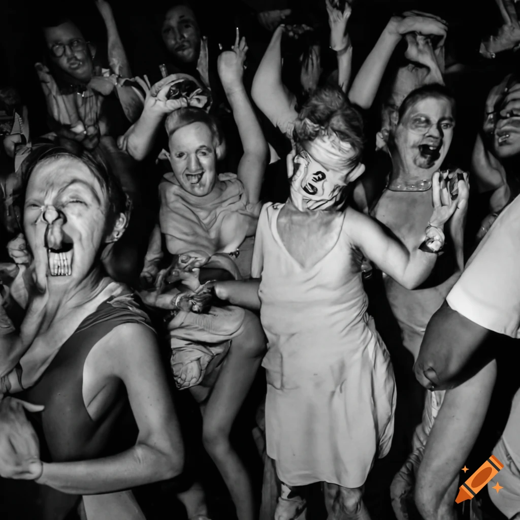 image of people celebrating despite their economic situation