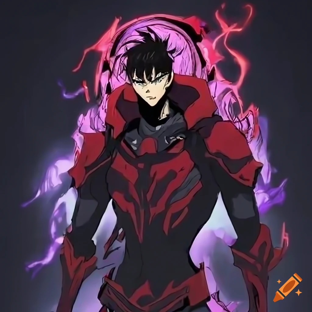 Artwork Of Commander Igris From Solo Leveling On Craiyon