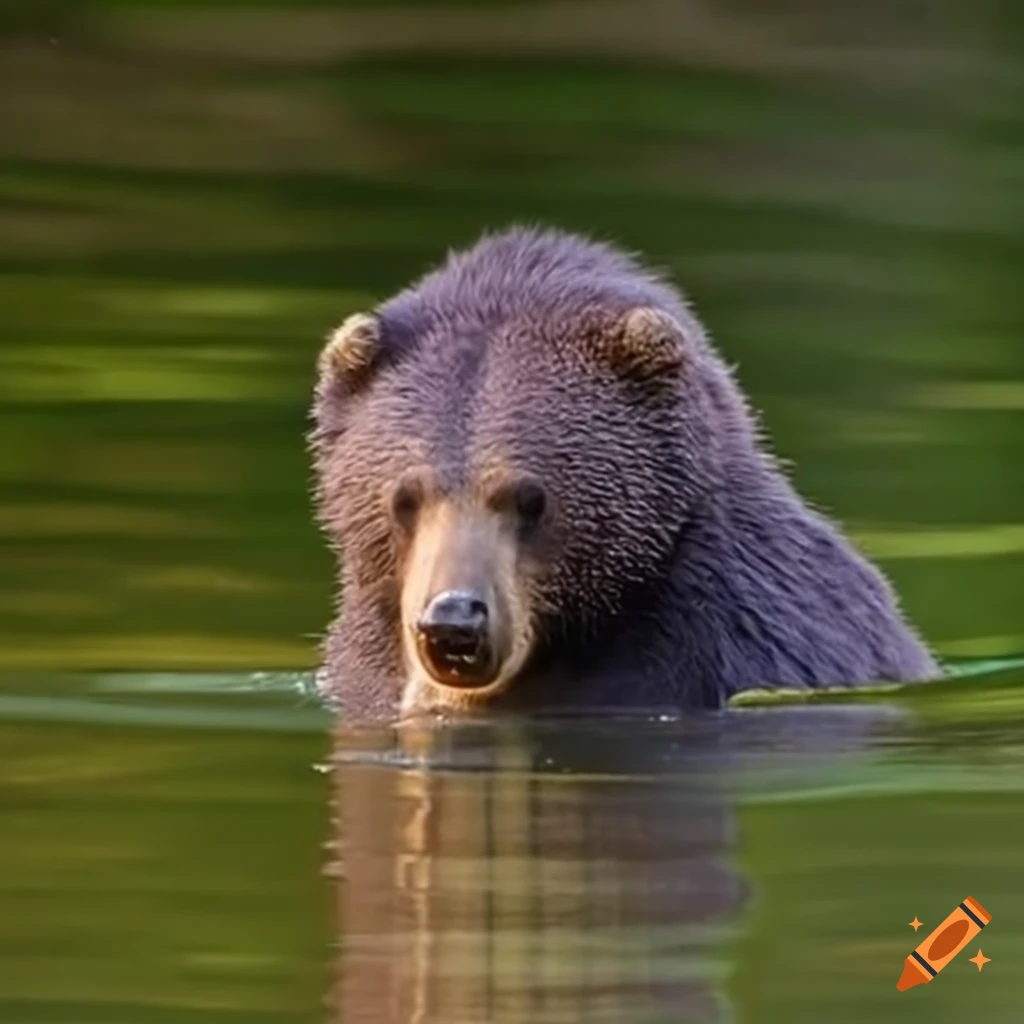 Water bear creature on Craiyon