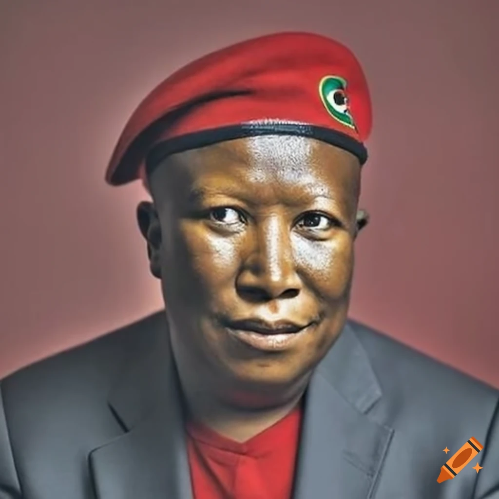 Image of julius malema, south african politician on Craiyon