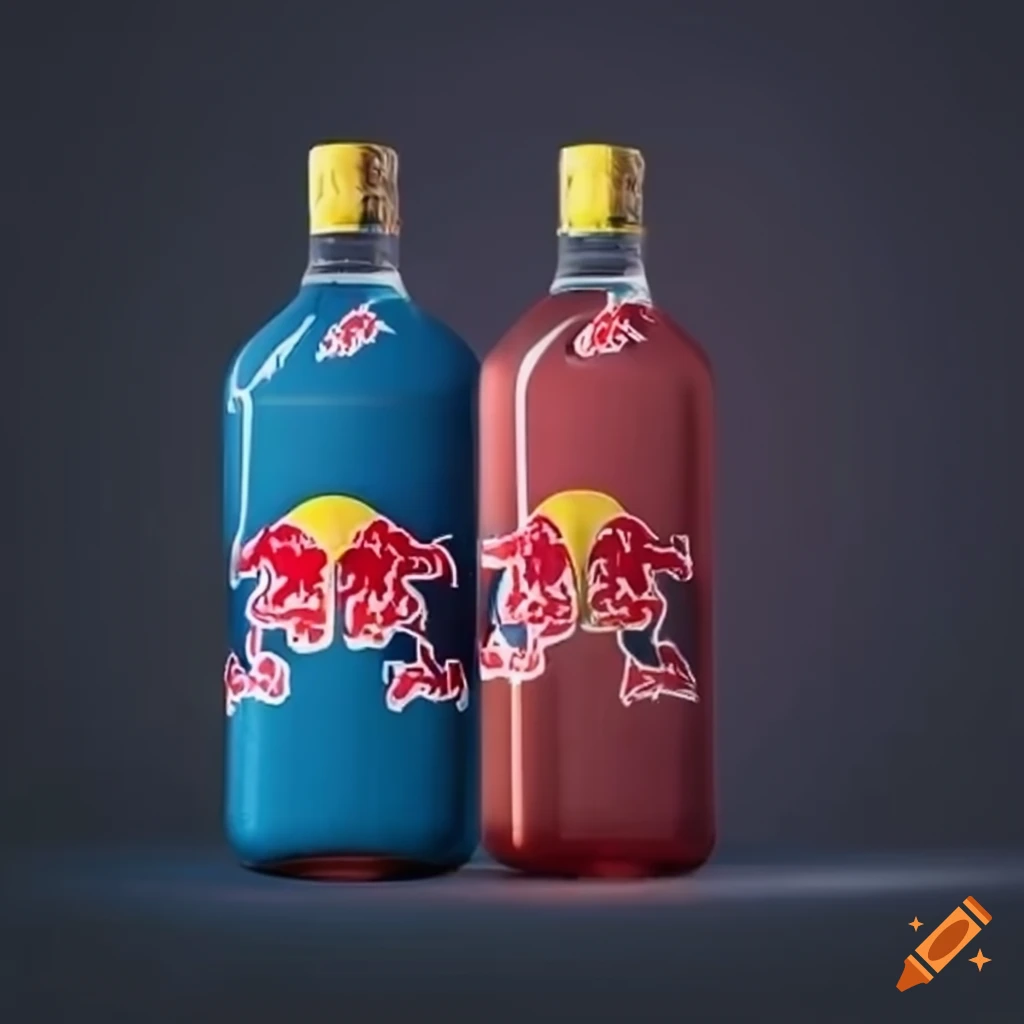 Red bull hydrate product on Craiyon