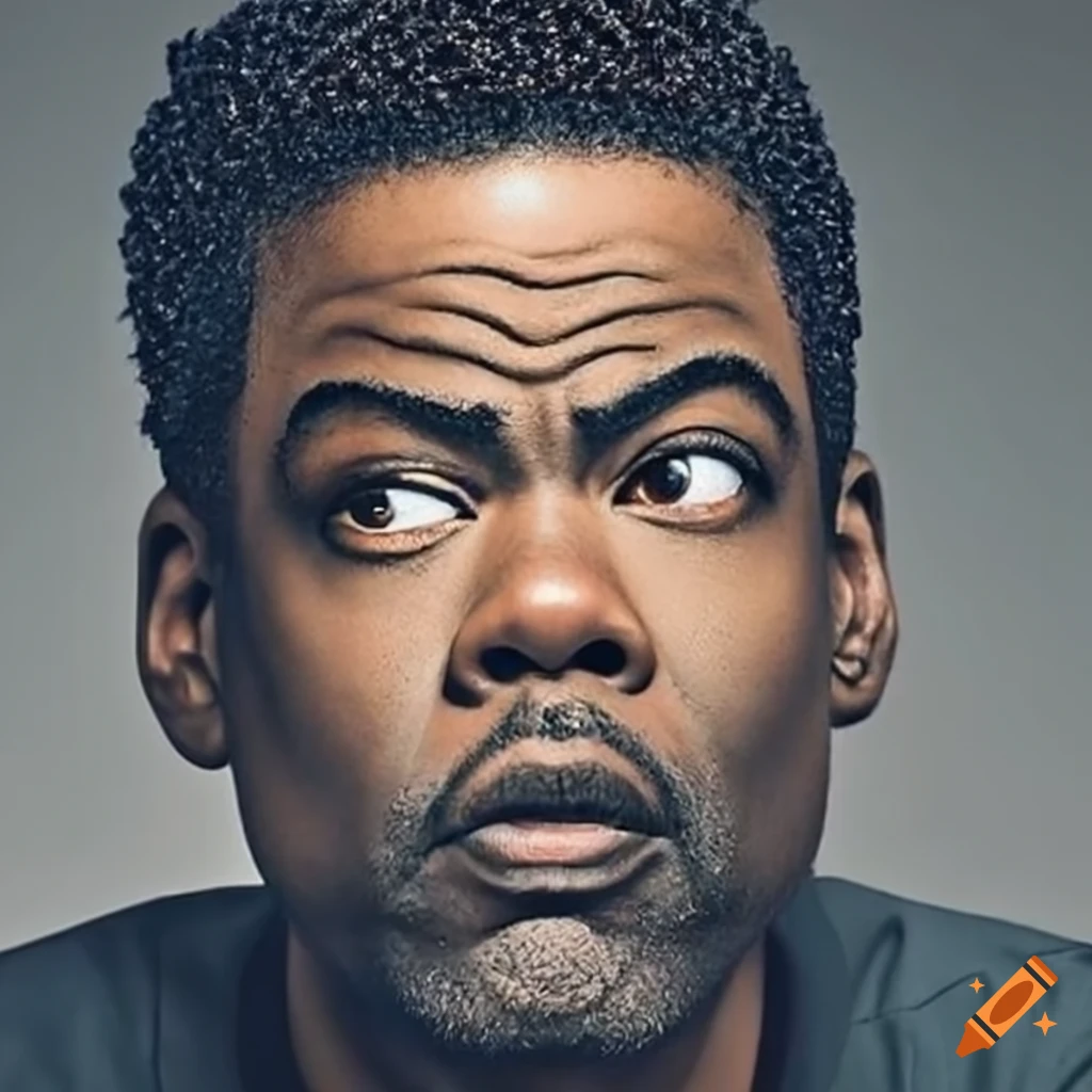 Chris Rock Performing Stand up Comedy On Craiyon