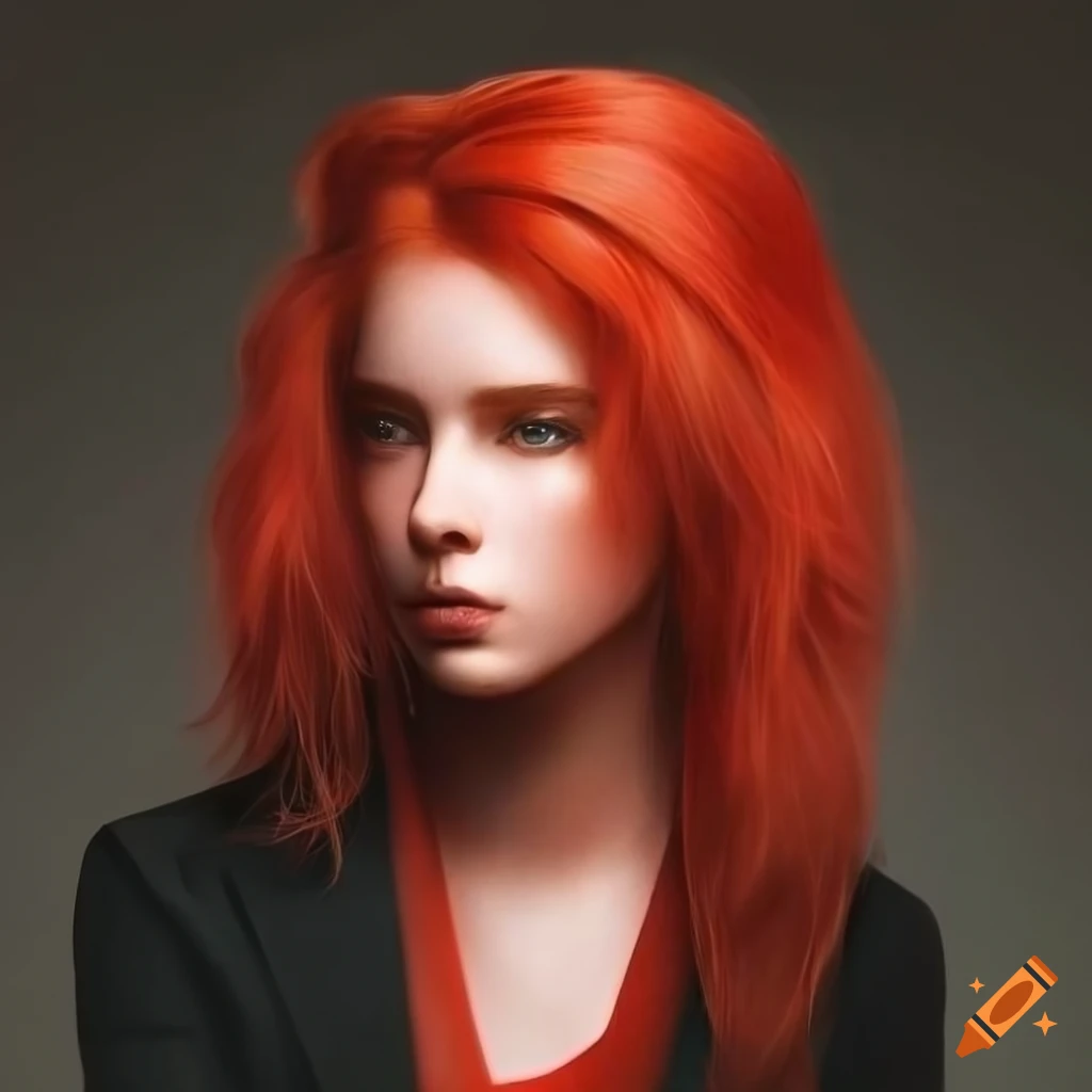 Portrait of people with red hair