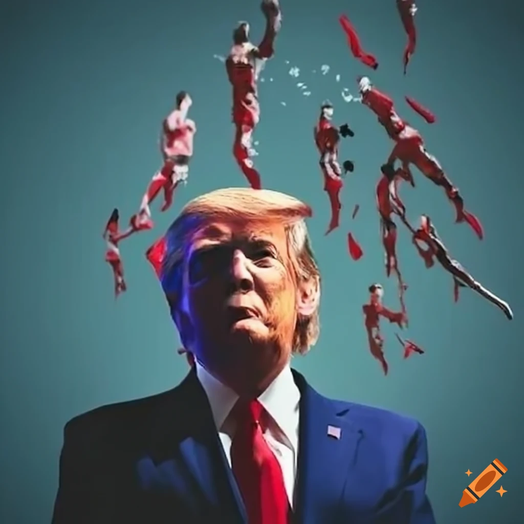 Depiction of flawed american democracy