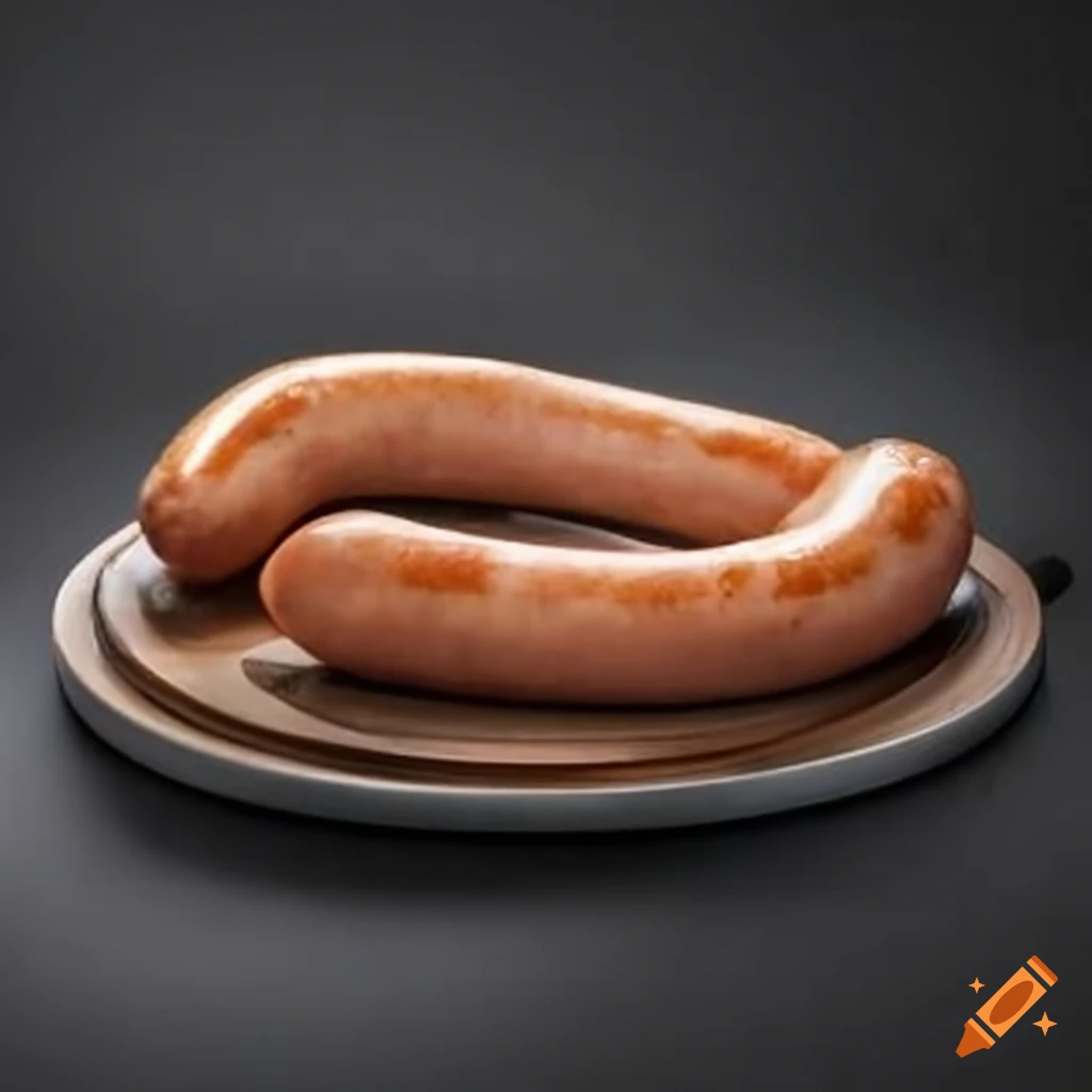 Sausage advertisement on Craiyon