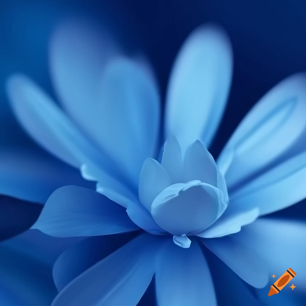 blue textured flower background