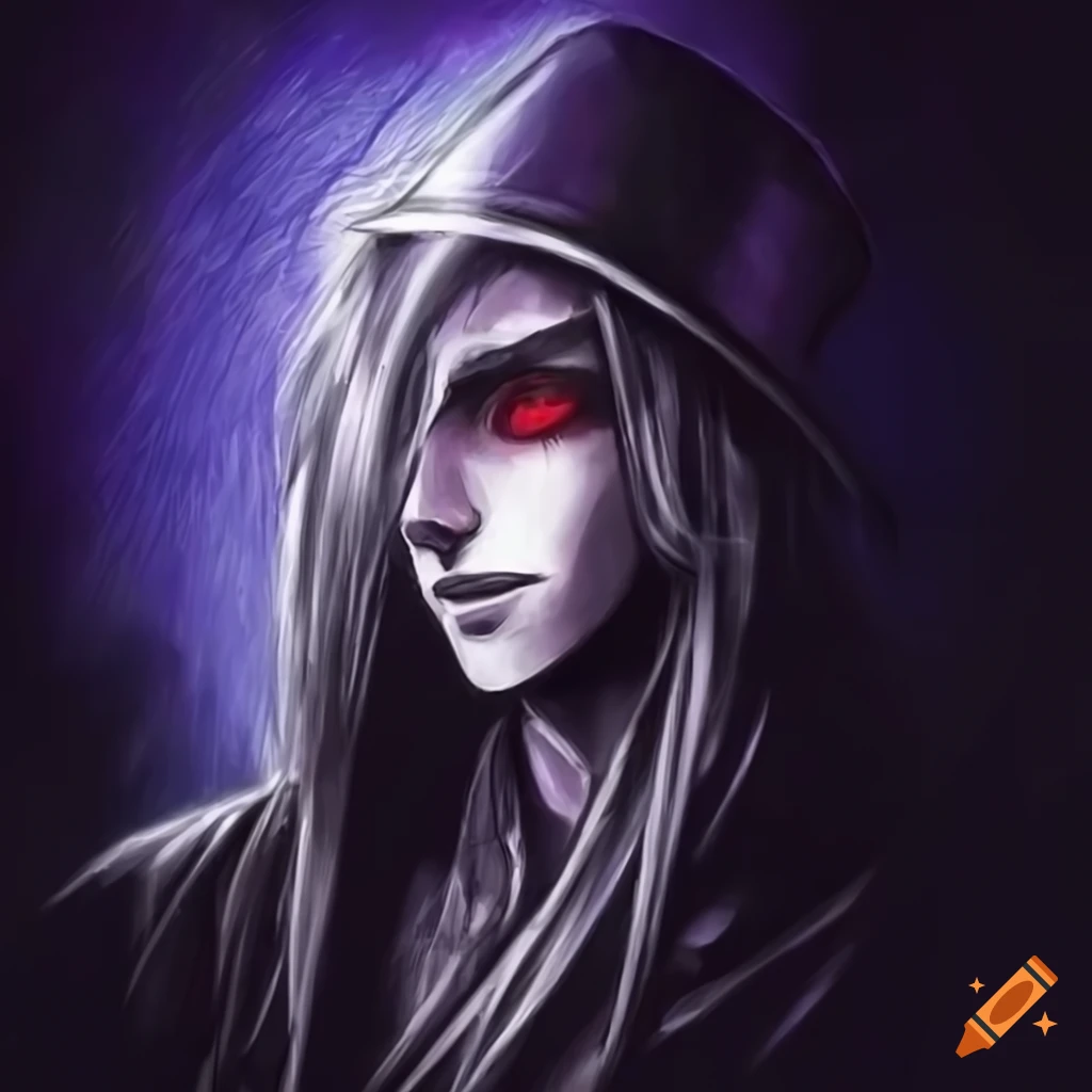 image of a handsome dark magician