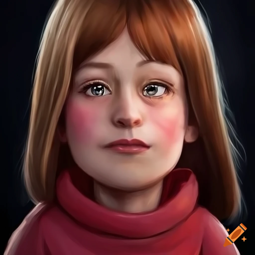 Realistic Portrait Of Mabel Pines