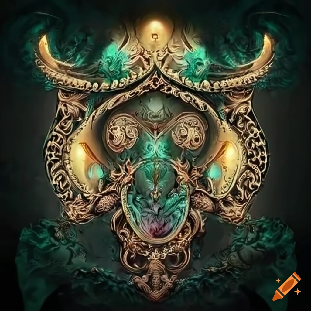 intricate-irish-crest-with-mystical-creatures-and-symbols-on-craiyon