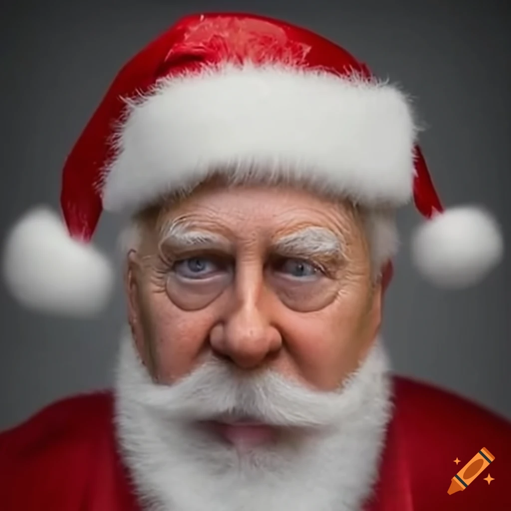 Rex Ryan dressed as Santa Claus