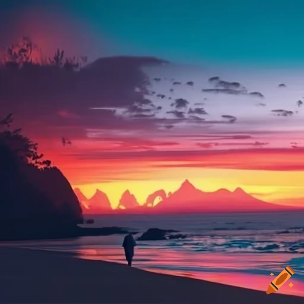 image of a road trip paradise