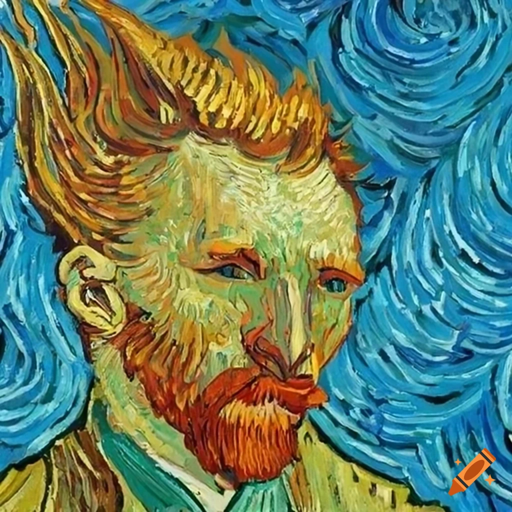 Vincent van Gogh's painting of Phoenix bird symbol in the city of Phoenix