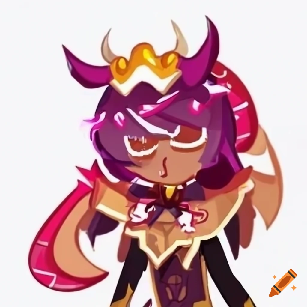 character design of a dragon from Cookie Run