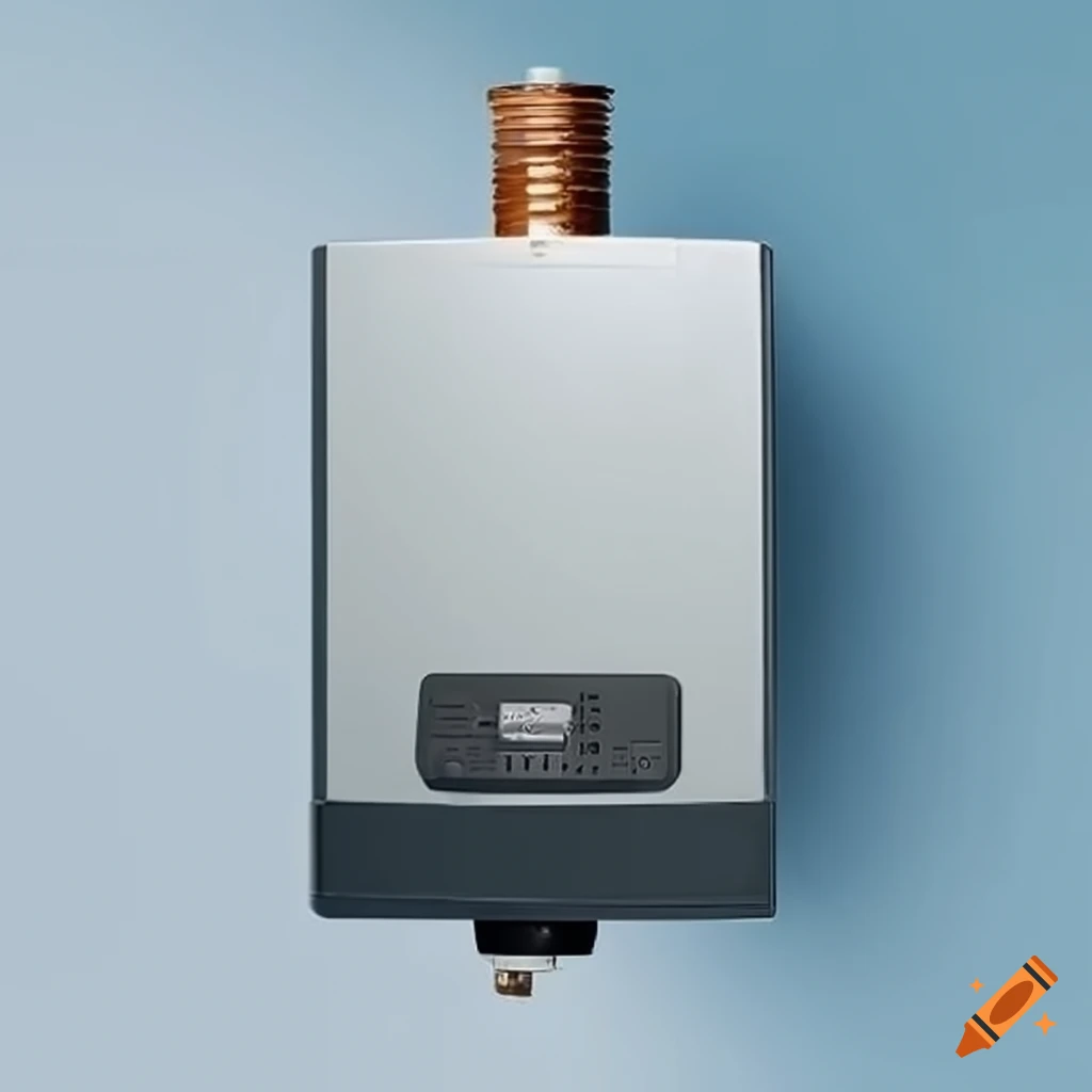 Efficient and reliable gas tank water heater for homes on Craiyon