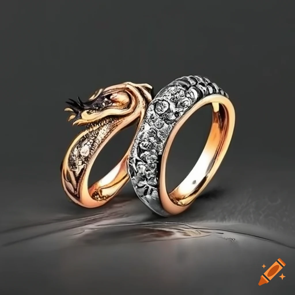 Custom Order For Frantz - Dracon Dragon Ring | Loni Design Group Rings  $113.97 | 10k Gold, 14k Gold , 18k gold , .925 Sterling Silver & Platinum
