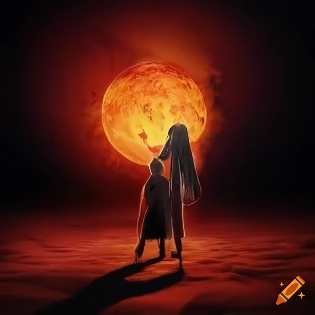 Nezuko and Zenitsu 4K wallpaper on Craiyon