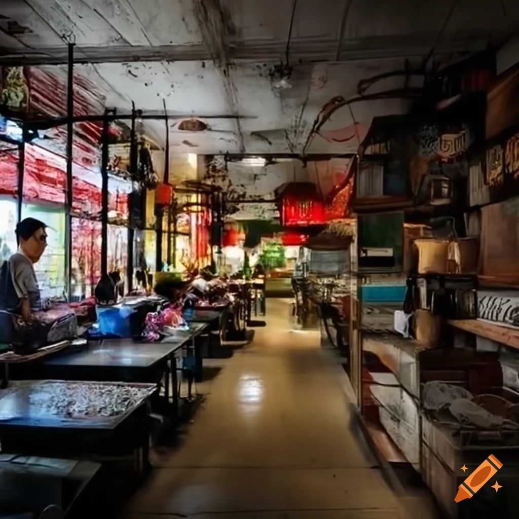 Futuristic pho noodle shop in hanoi on Craiyon