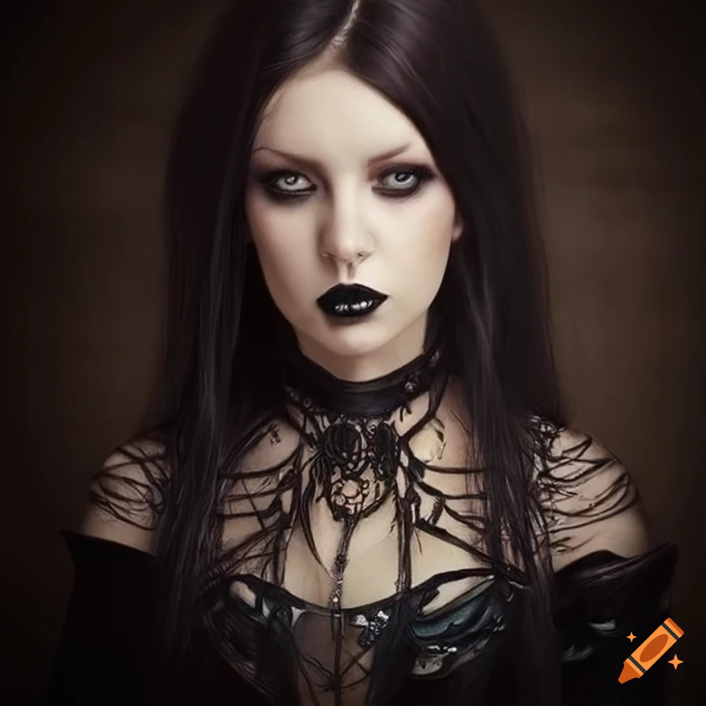 Beautiful vampire woman on Craiyon