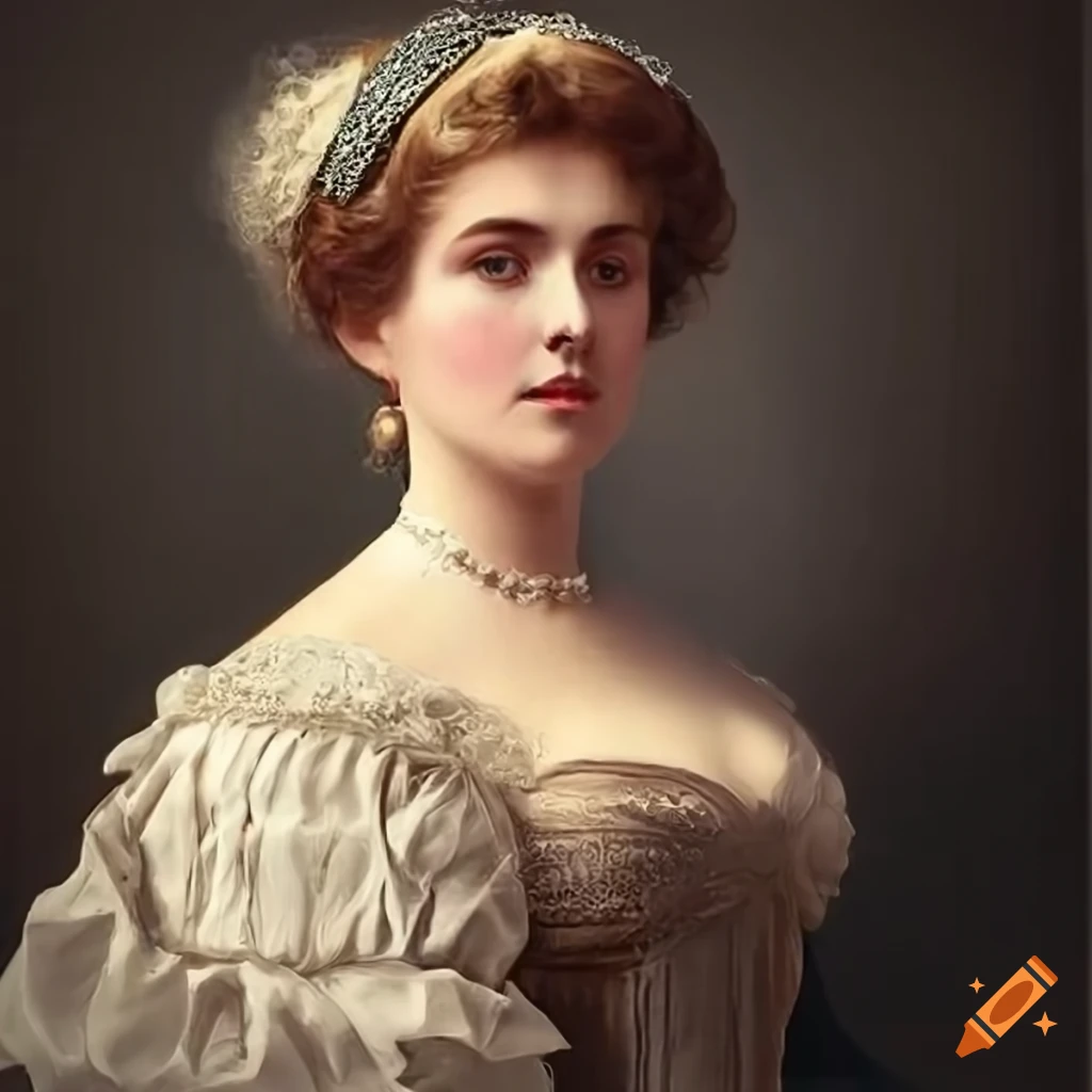 victorian woman portrait