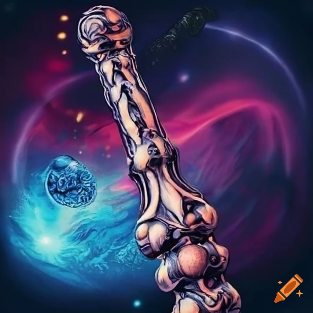 Illustration of tarot cards 8 of wands and 7 of pentacles