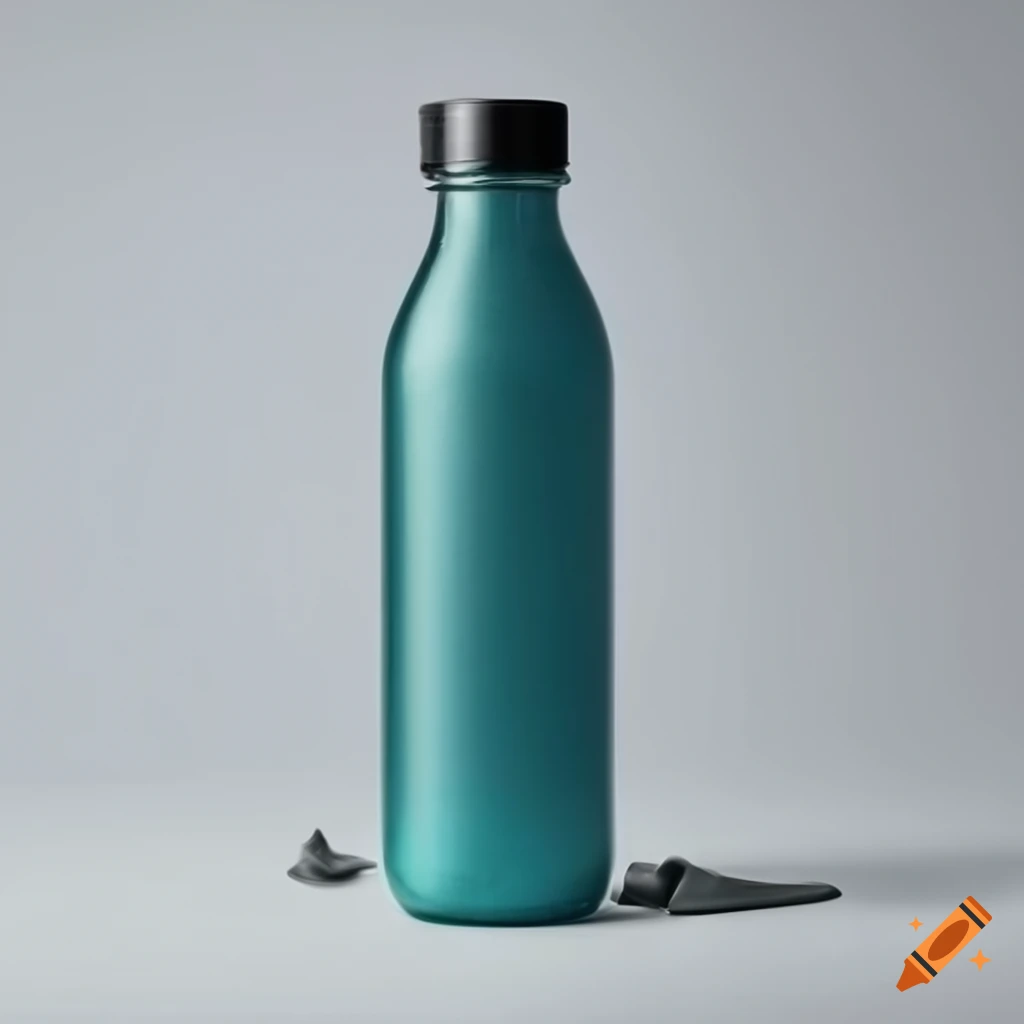 Reusable bottle for eco-conscious individuals on Craiyon