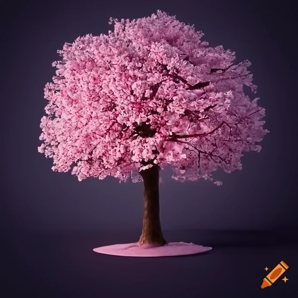 cherry blossom tree in full bloom