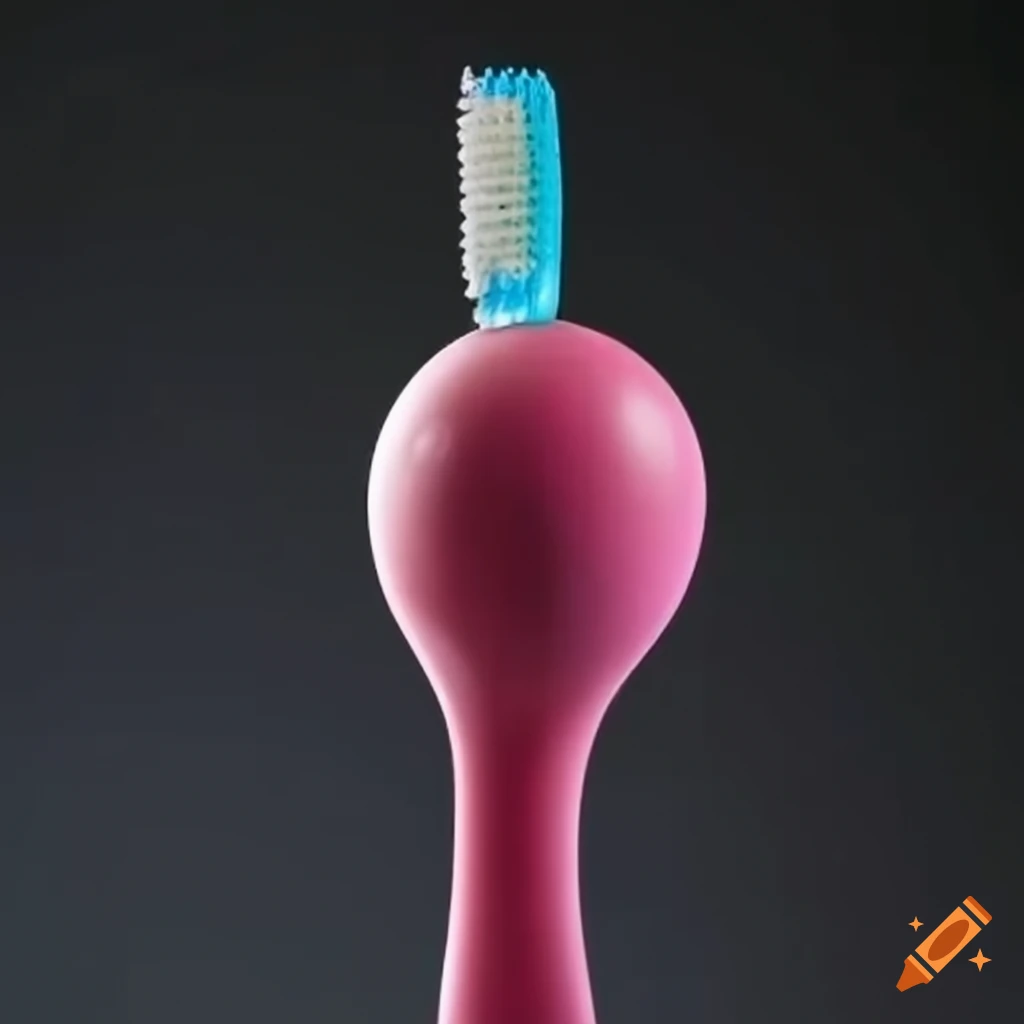 toothbrush-shaped balloon