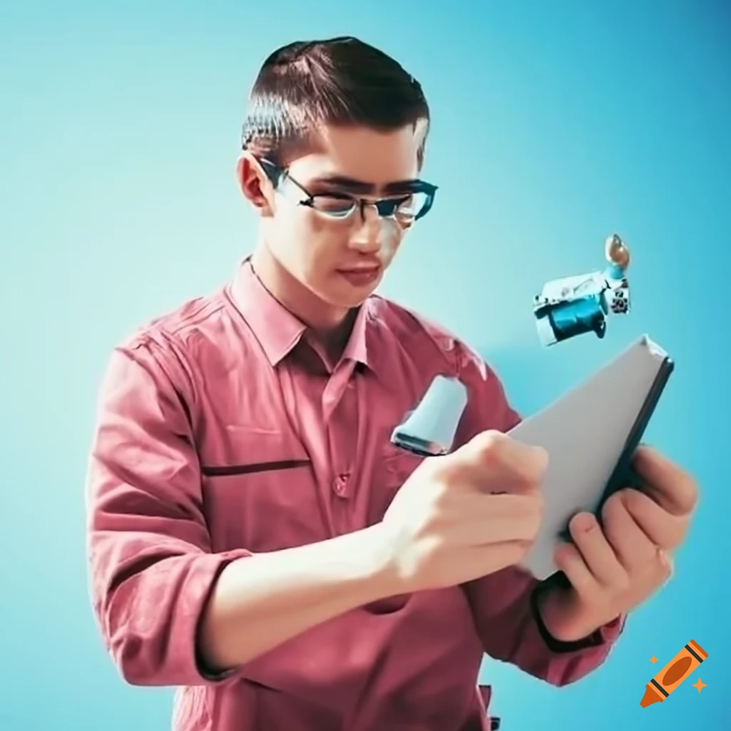 image of an HVAC engineer