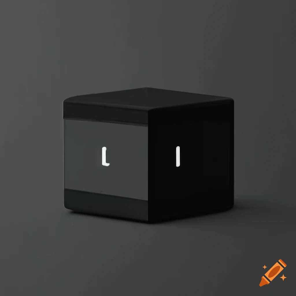 Black and white logo for electronics brand blackbox on Craiyon