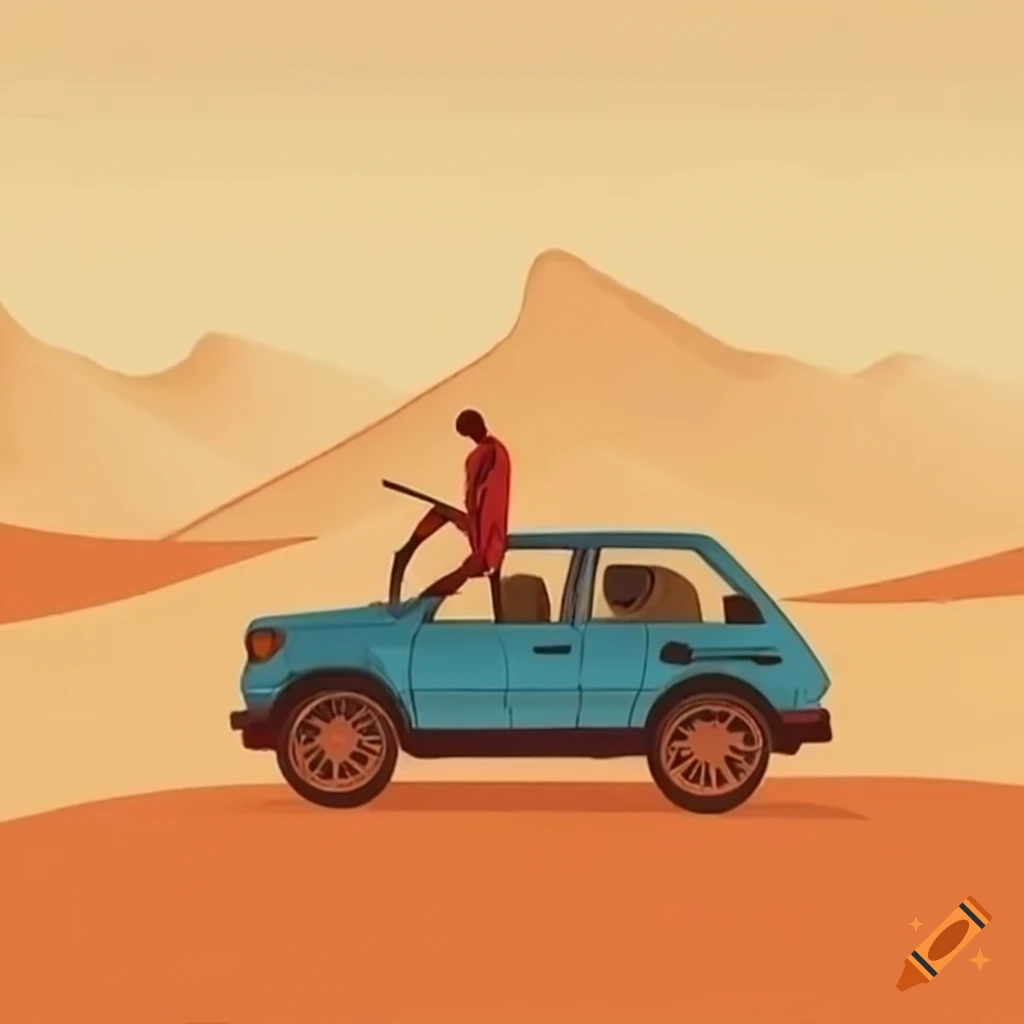 car-breakdown-in-the-desert-on-craiyon