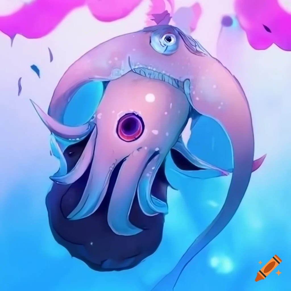 anime-style-cuttlefish-illustration-on-craiyon