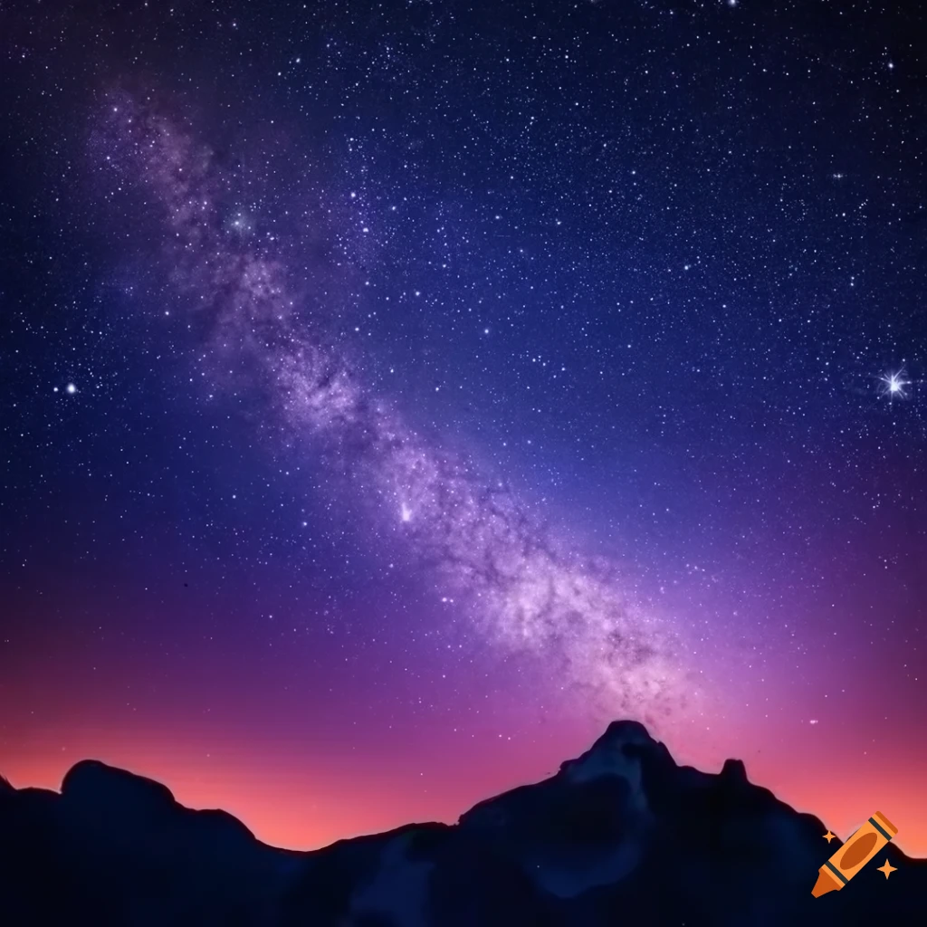 Starry Night Sky On Craiyon