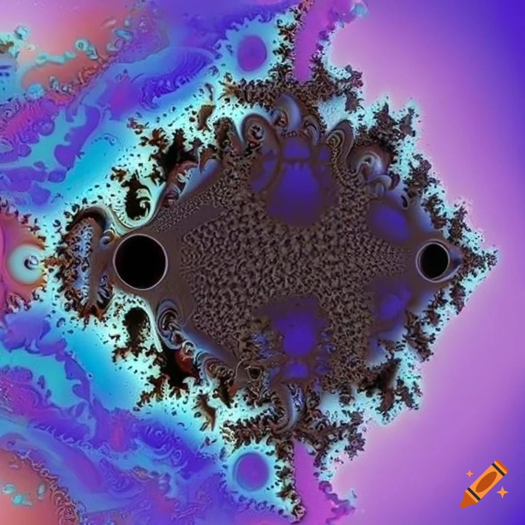 abstract artwork of a Fluffy Mandelbrot