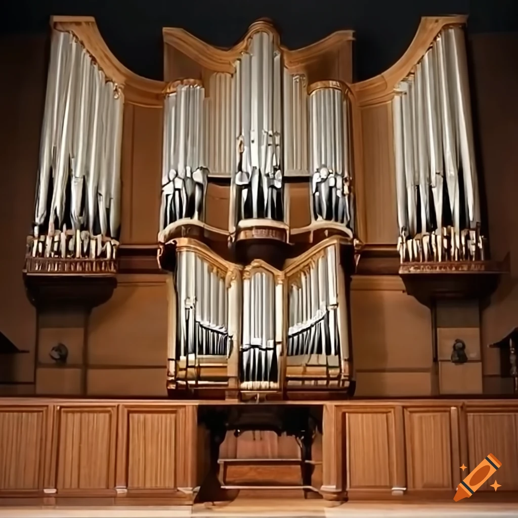 Pipe Organ Instrument On Craiyon