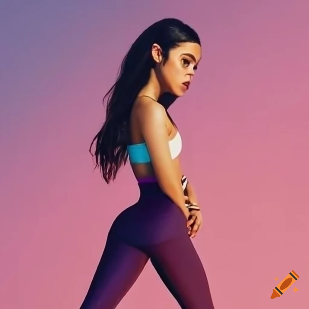 Jenna ortega yoga pants