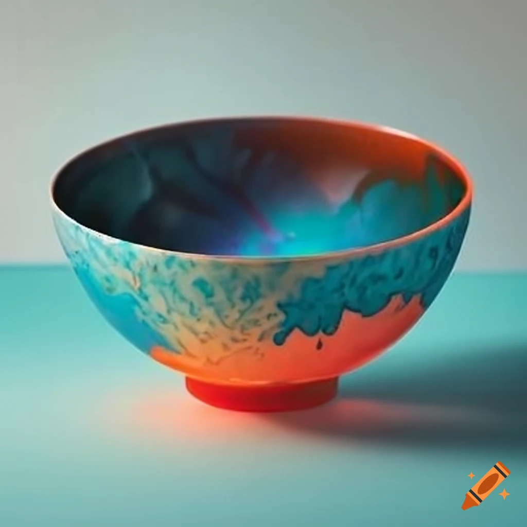 a bowl on a table