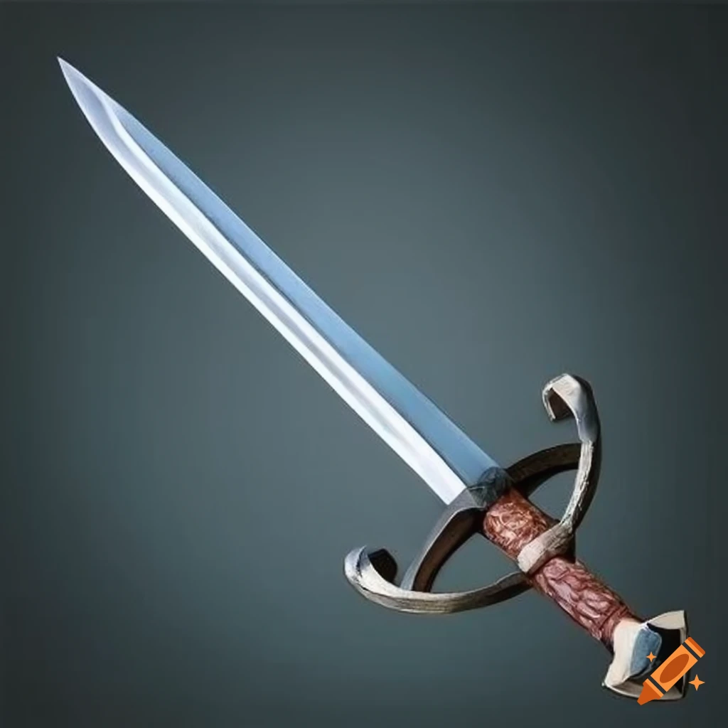 Medieval sword on Craiyon