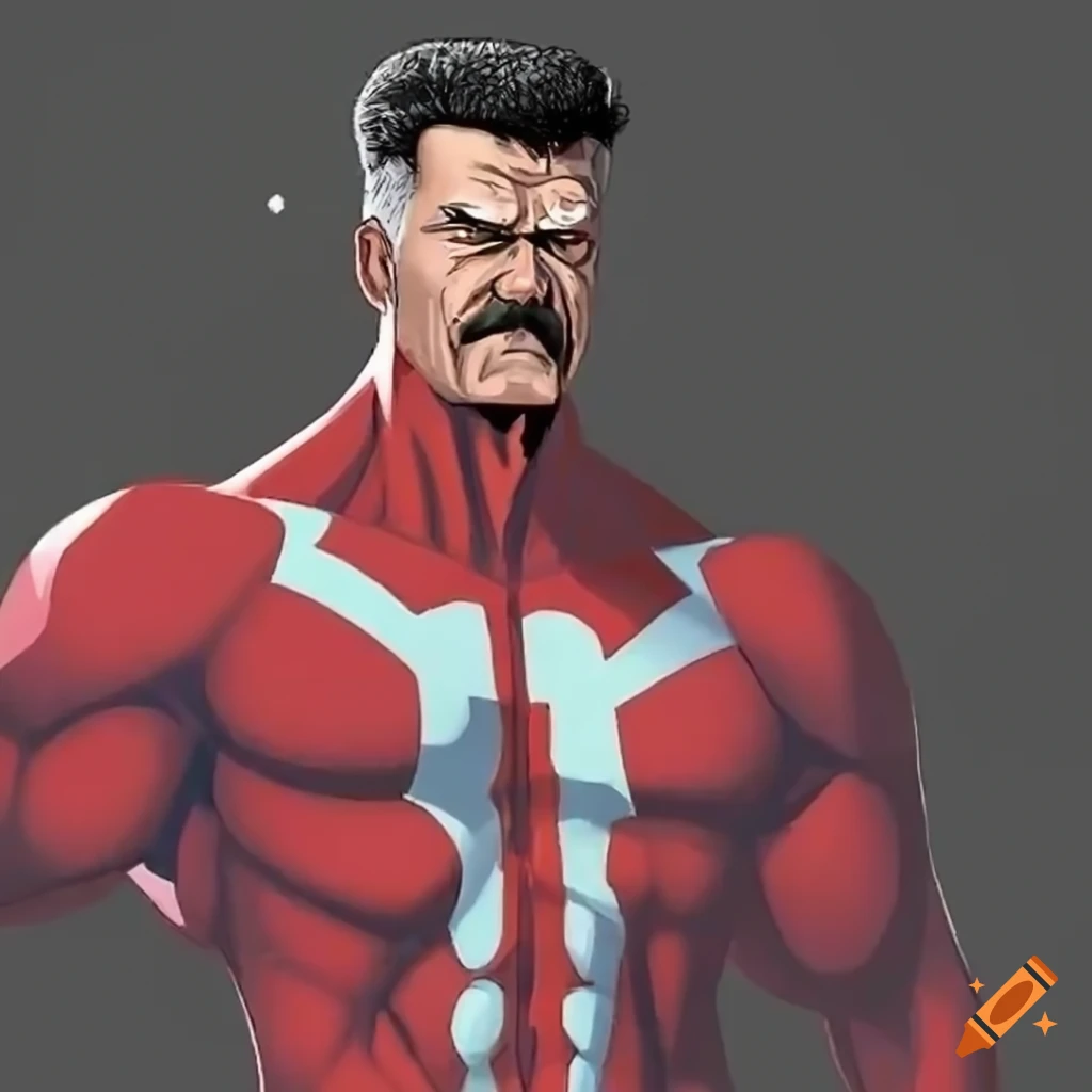 Image of nicolas maduro styled as omni-man on Craiyon