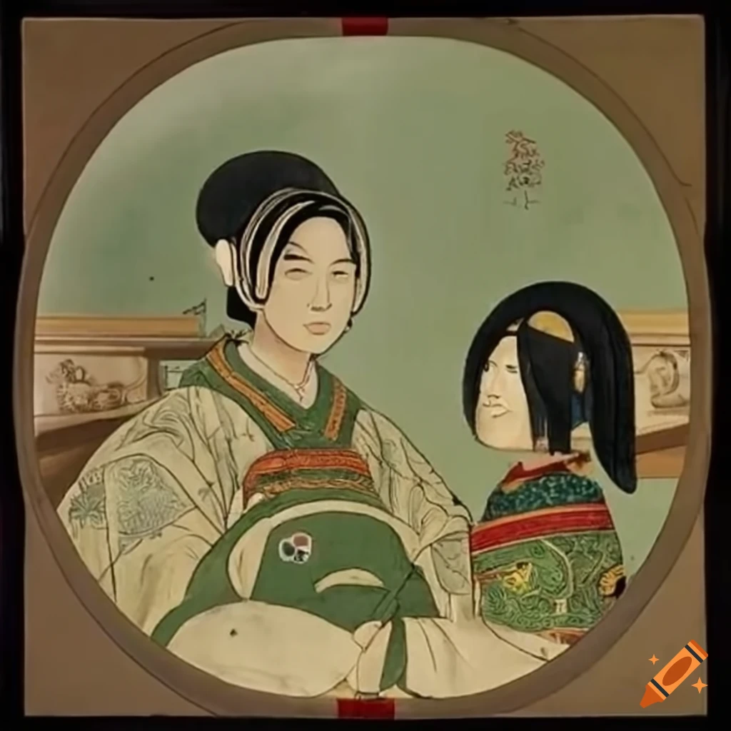 Ming dynasty style artwork of Toph Beifong