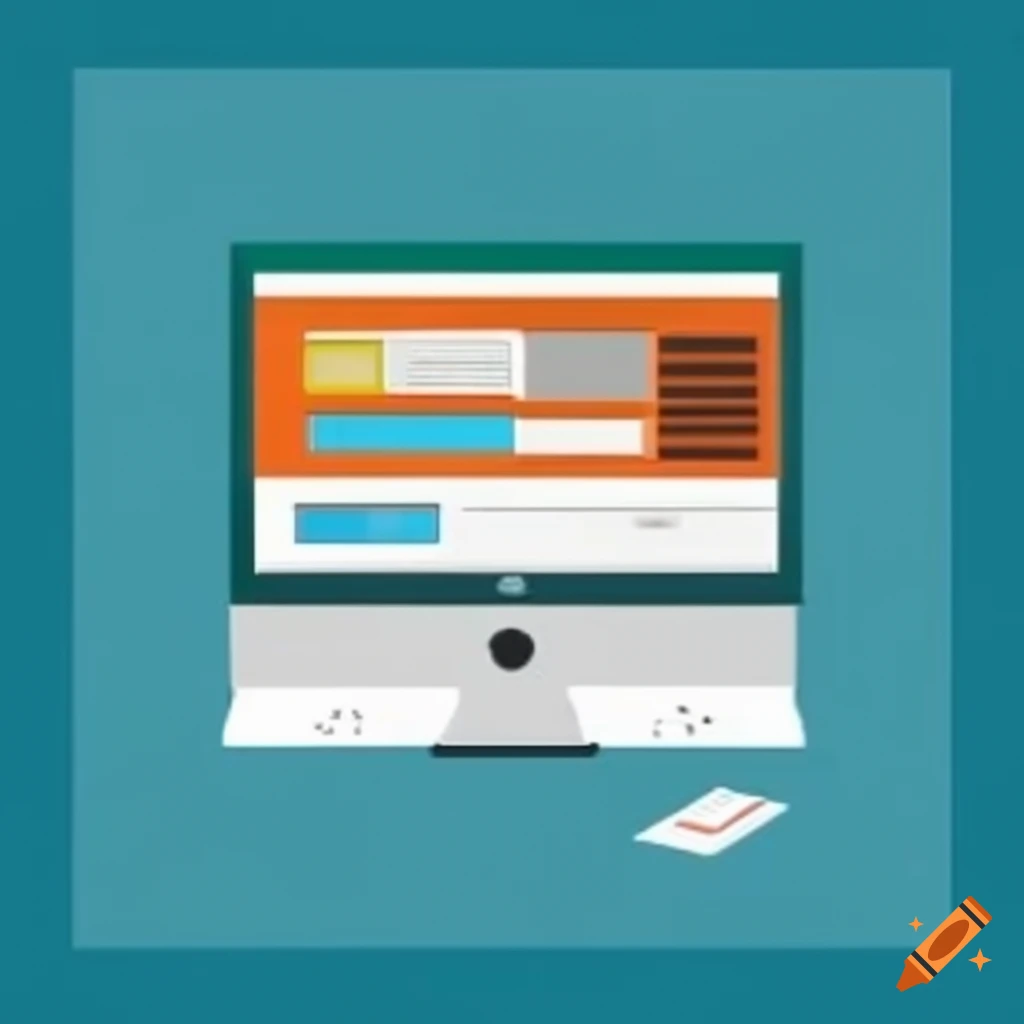 Website template design on Craiyon