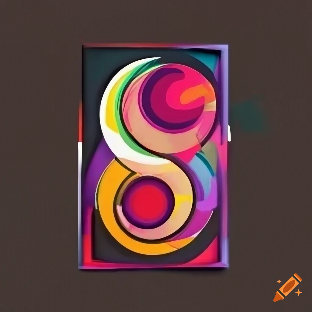 abstract art logo