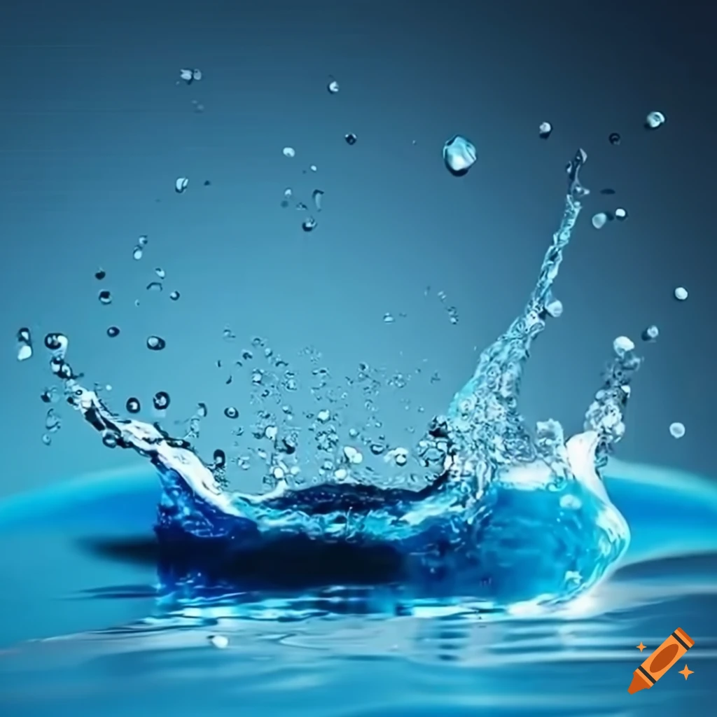 Water Splash Effect On Craiyon