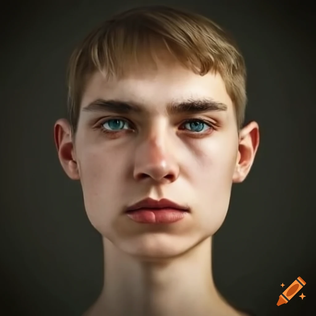 Artistic Drawing Of A Russian Man s Face On Craiyon