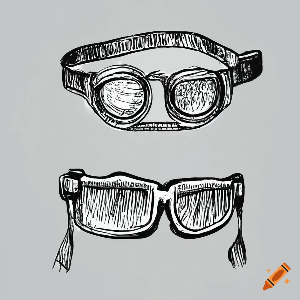 Goggles Drawing Images - Free Download on Freepik