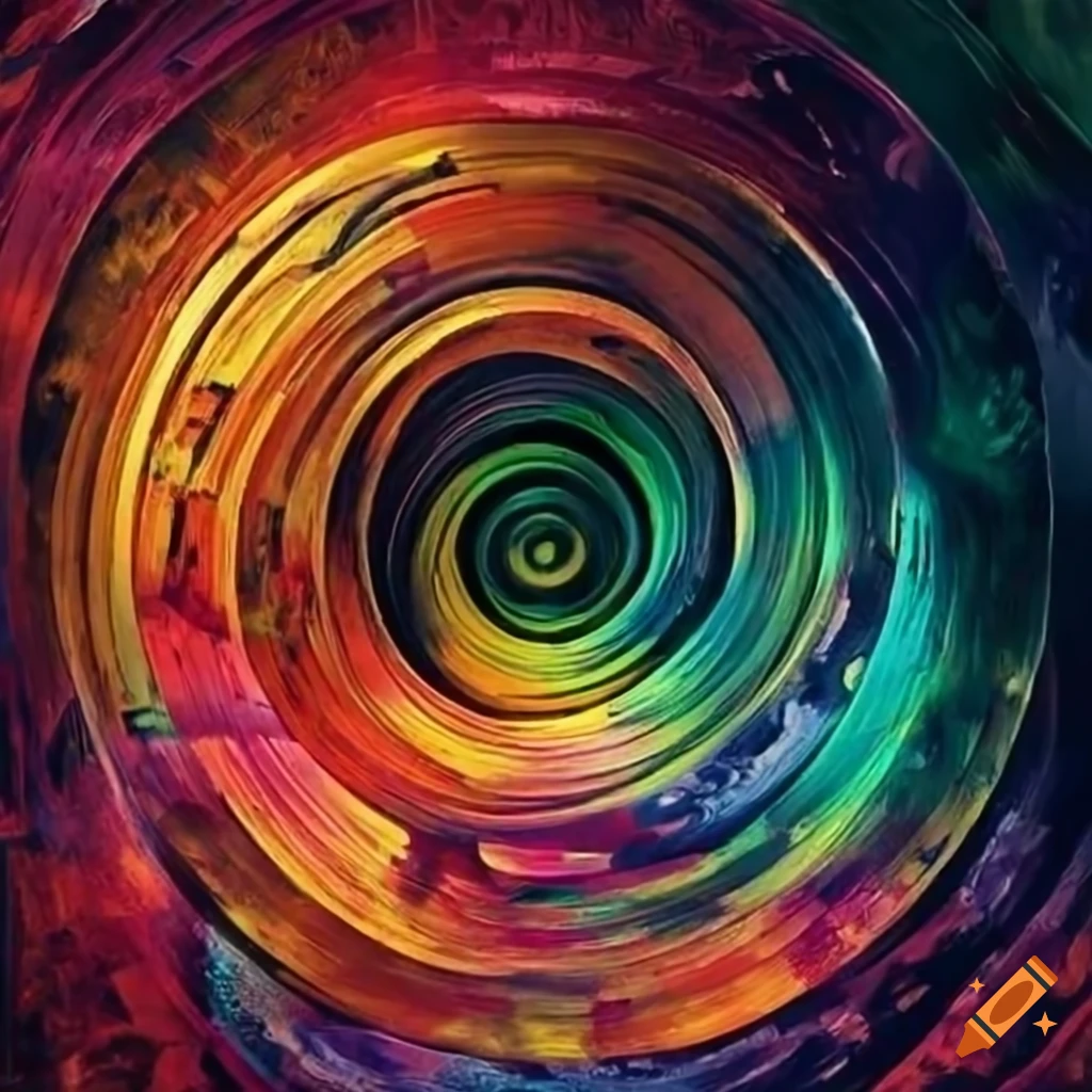 Psycodelic artwork with vibrant colors