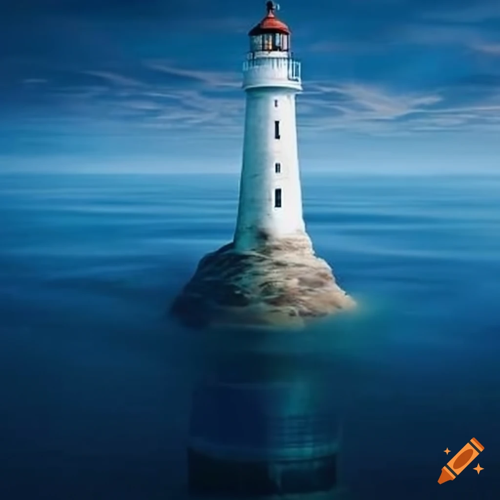 Image of a magical lighthouse providing healing