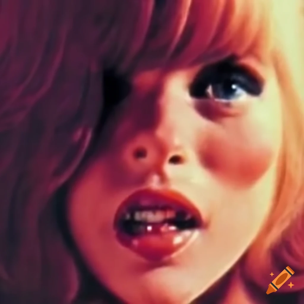 vintage footage of a girl in the 60s